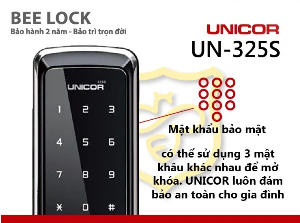 Khoa cua the tu Unicor UN325S