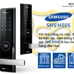 Khoá cửa thẻ từ Samsung SHS H505