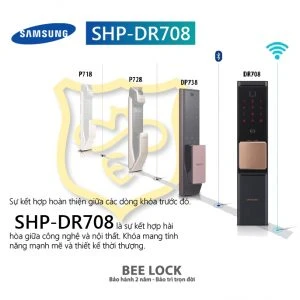 Lắp đặt khóa cửa Samsung SPH DR708