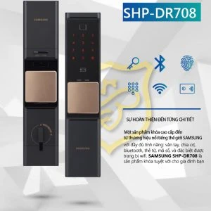khóa cửa điện tử Samsung SPH DR708