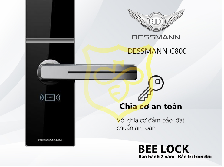Khóa cửa điện tử Dessmann C800