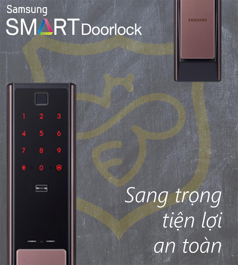 Khóa cửa điện tử Samsung SHP-DP738