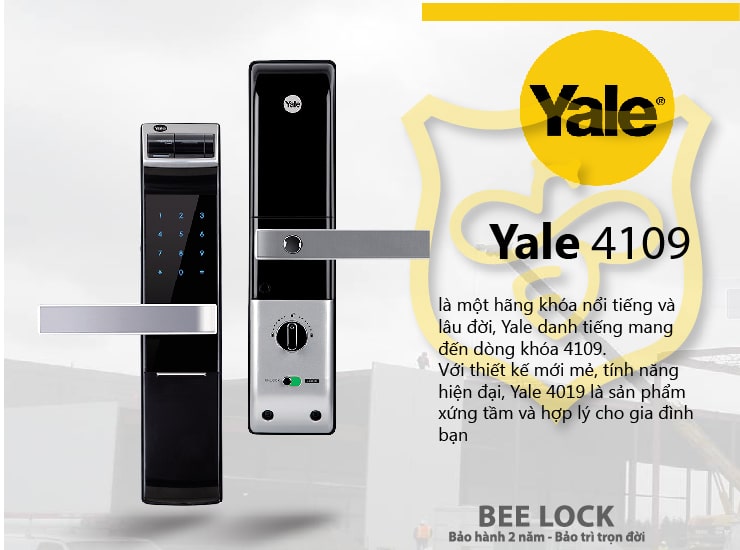 Khóa cửa điện tử Yale YDM 4109