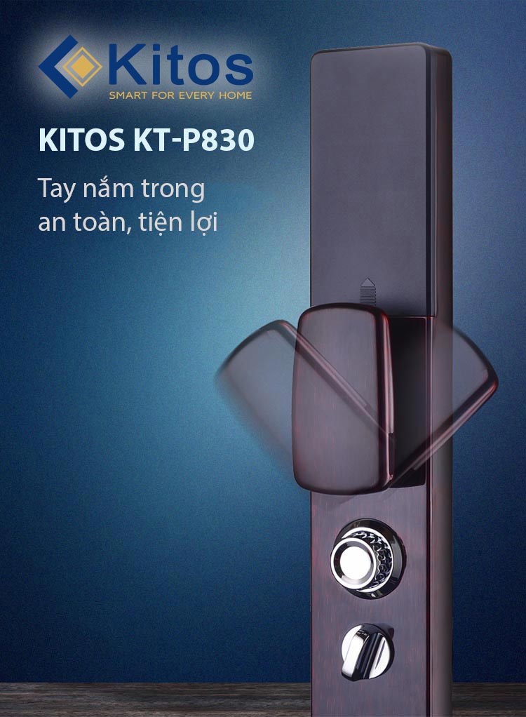 Khóa cửa vân tay Kitos KT-P830