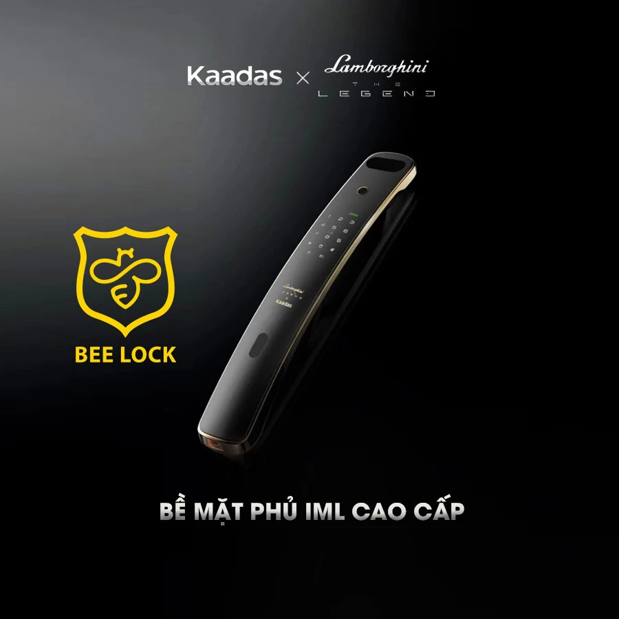 Khóa cửa nhận diện khuôn mặt Kaadas Lamborghini 3D