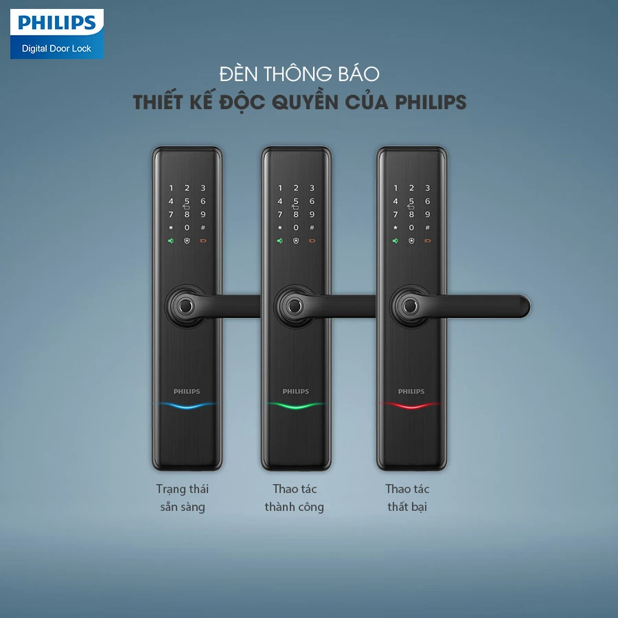 Khóa vân tay Philips 7300