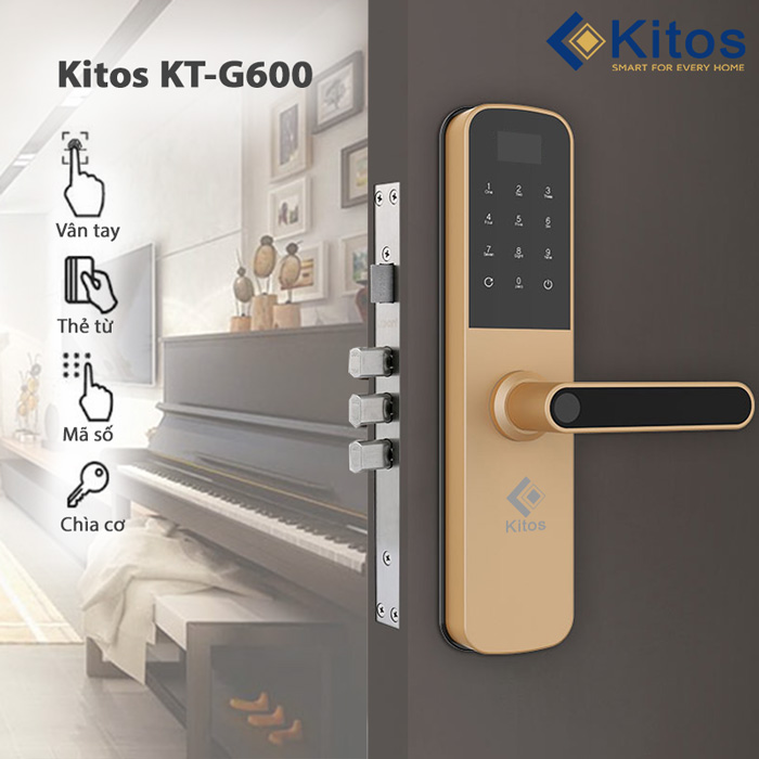 Khóa cửa vân tay Kitos KT-G600